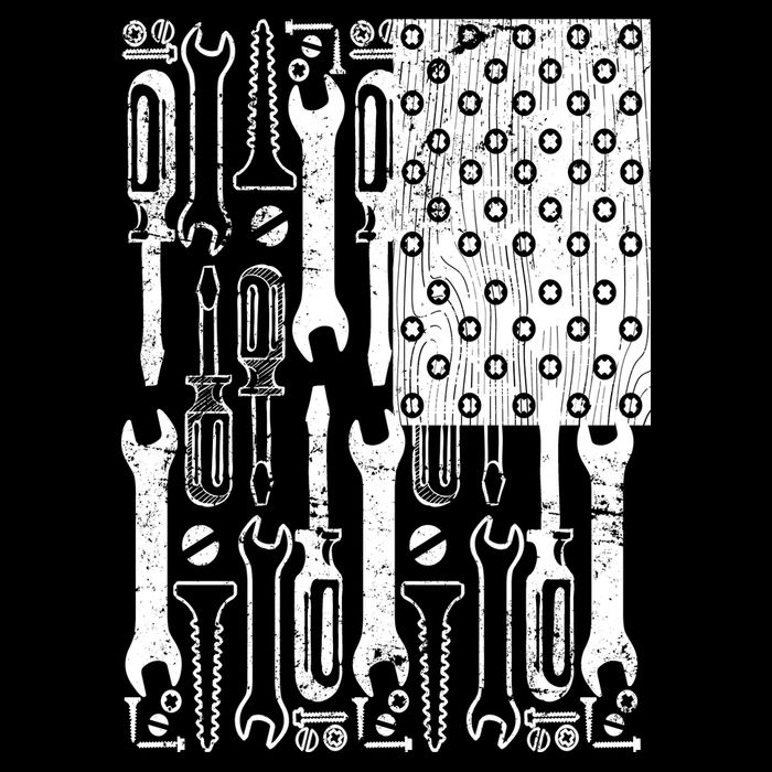 Tool American flag Mechanic Apron