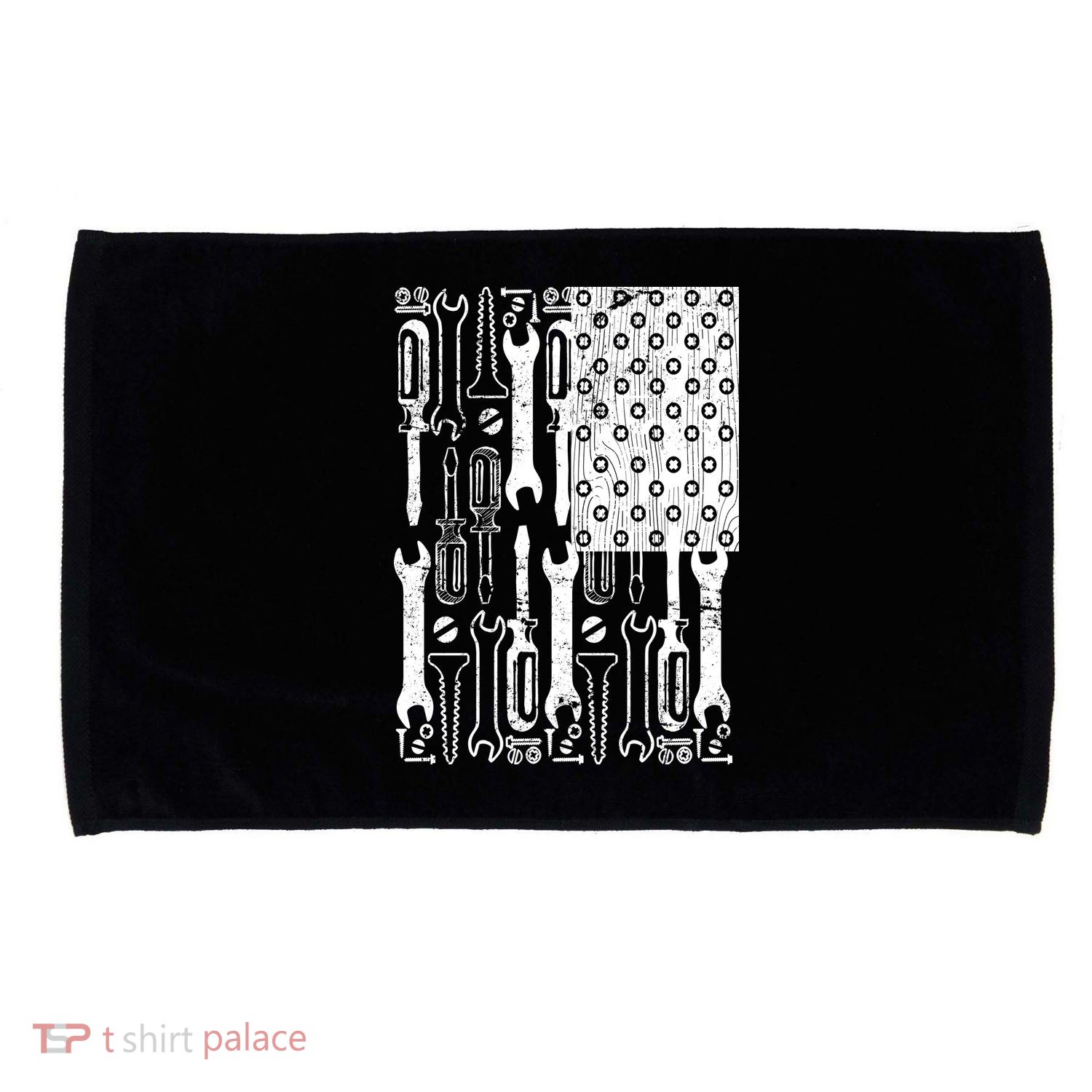 Tool American flag Mechanic Microfiber Hand Towel