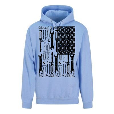 Tool American flag Mechanic Unisex Surf Hoodie