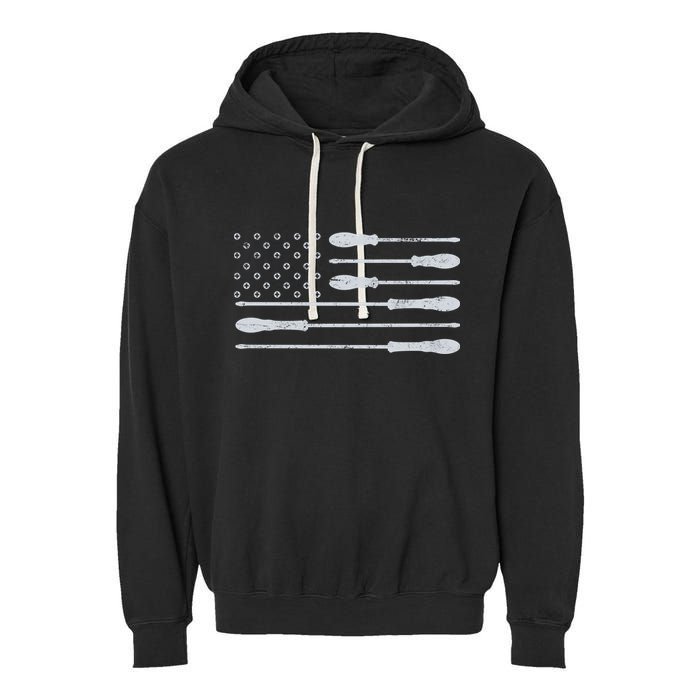 Tool Flag Garment-Dyed Fleece Hoodie