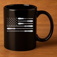 Tool Flag 11oz C Handle Ceramic Mug