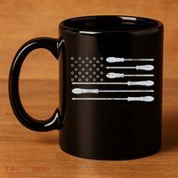 Tool Flag 11oz C Handle Ceramic Mug