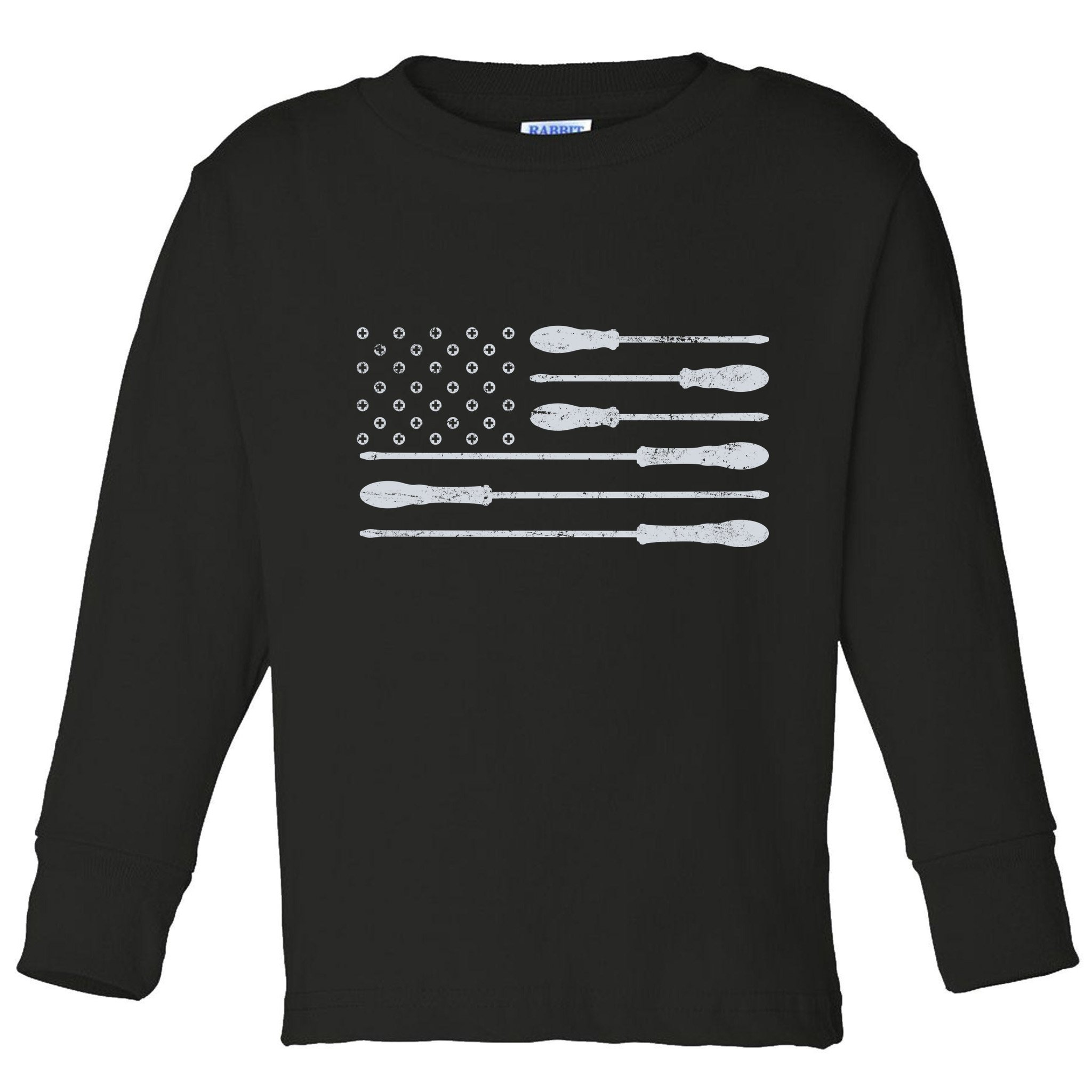 Tool Flag Toddler Long Sleeve Shirt