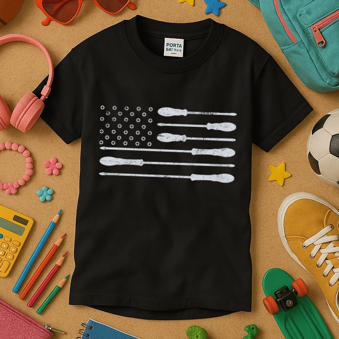 Tool Flag Kids T-Shirt