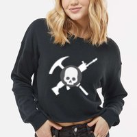 Tools of the Trade KIll Cropped Pullover Crew