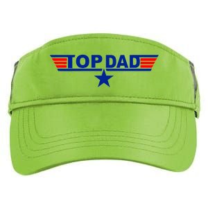 Top Dad Logo Adult Drive Performance Visor