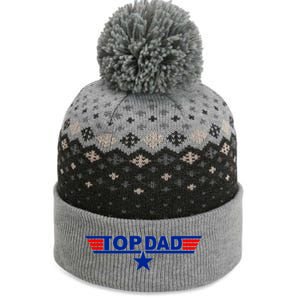 Top Dad Logo The Baniff Cuffed Pom Beanie