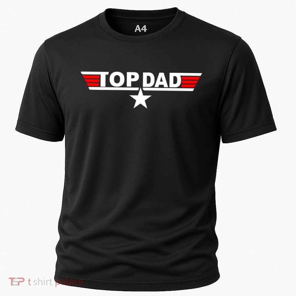 Top Dad Logo Cooling Performance Crew T-Shirt