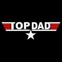 Top Dad Logo Cooling Performance Crew T-Shirt