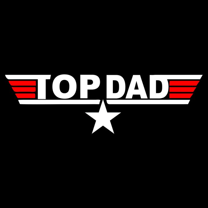 Top Dad Logo Cooling Performance Crew T-Shirt