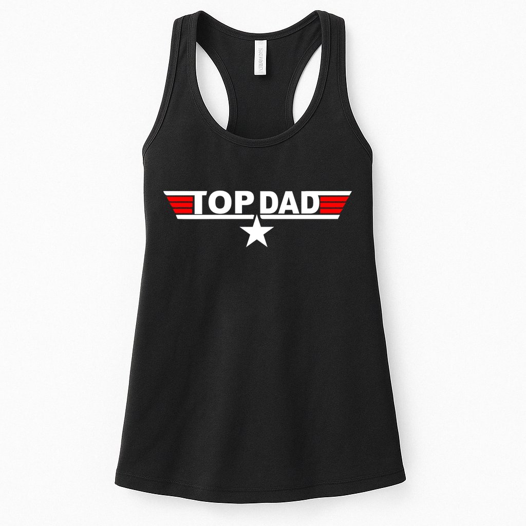 Top Dad Logo Womens Tank Top