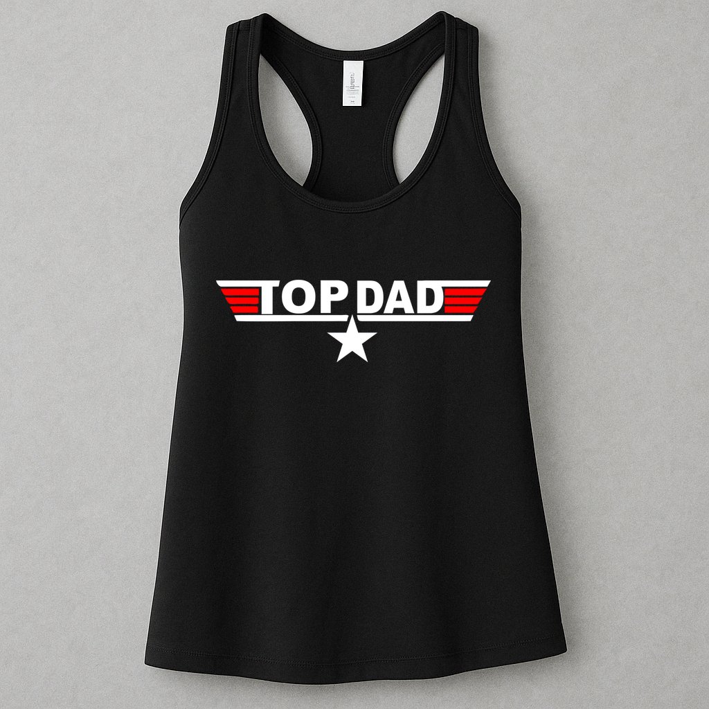 Top Dad Logo Womens Tank Top
