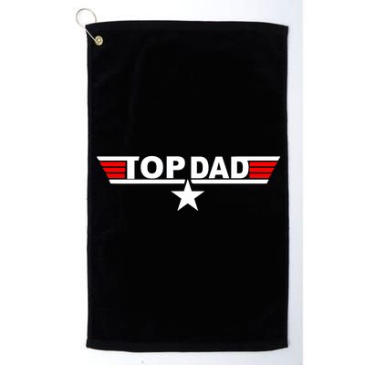 Top Dad Logo Platinum Collection Golf Towel