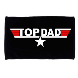 Top Dad Logo Microfiber Hand Towel