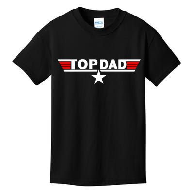 Top Dad Logo Kids T-Shirt