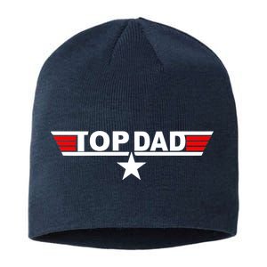 Top Dad Logo Sustainable Beanie