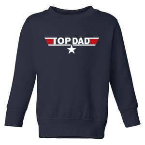 Top Dad Logo Toddler Sweatshirt