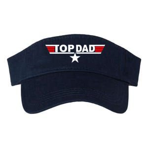 Top Dad Logo Valucap Bio-Washed Visor