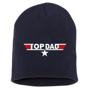 Top Dad Logo Short Acrylic Beanie