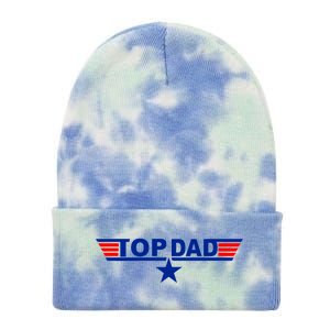 Top Dad Logo Tie Dye 12in Knit Beanie