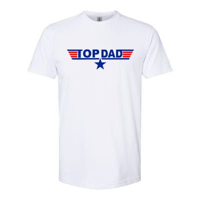 Top Dad Logo Softstyle CVC T-Shirt