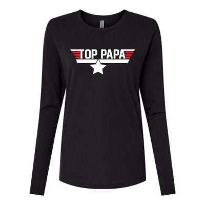 Top Papa Womens Cotton Relaxed Long Sleeve T-Shirt