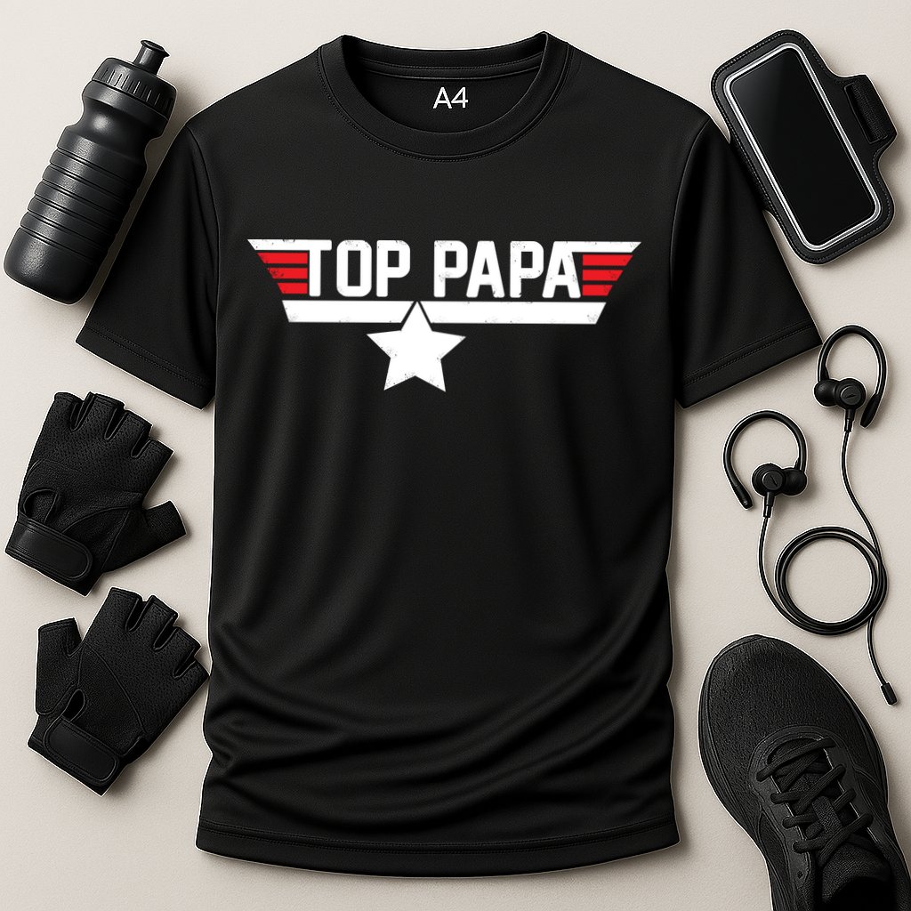Top Papa Cooling Performance Crew T-Shirt