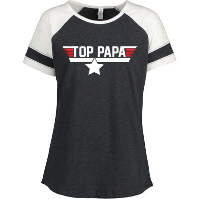 Top Papa Enza Ladies Jersey Colorblock Tee