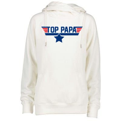 Top Papa Womens Funnel Neck Pullover Hood