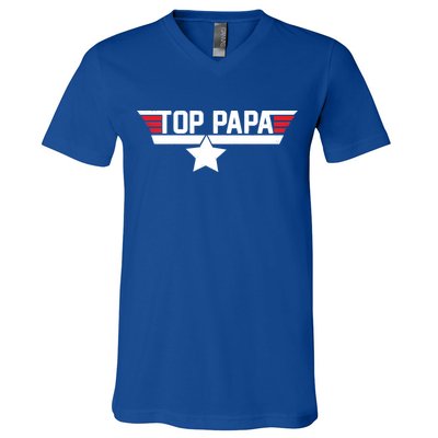 Top Papa V-Neck T-Shirt