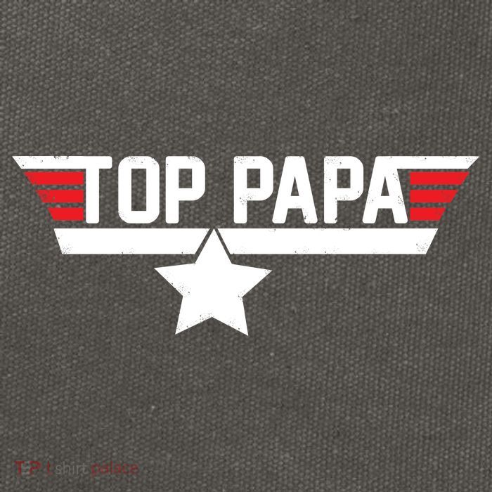Top Papa Cotton Canvas Backpack