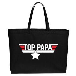 Top Papa Cotton Canvas Jumbo Tote