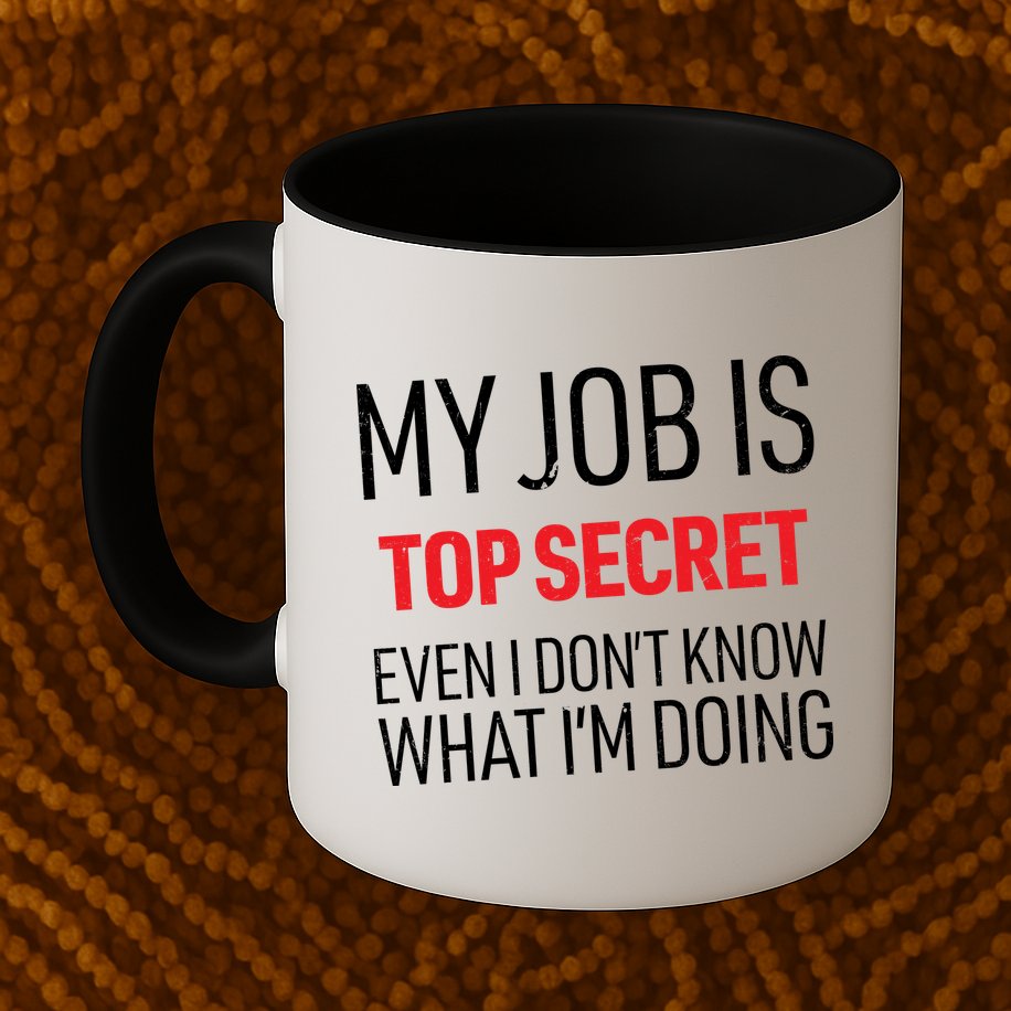 Top Secret Job Mug
