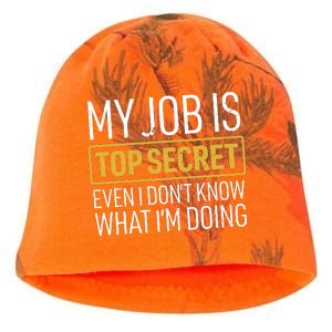 Top Secret Job Kati - Camo Knit Beanie