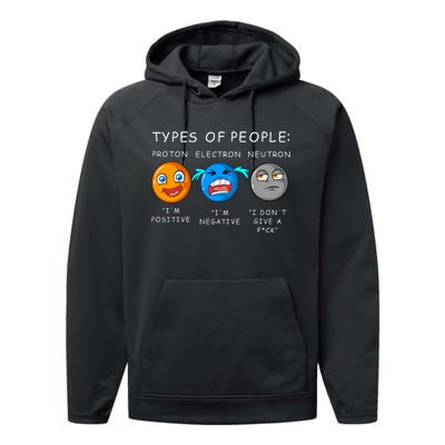 Types Of People Performance Fleece Hoodie