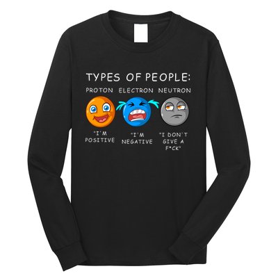 Types Of People Long Sleeve Shirt