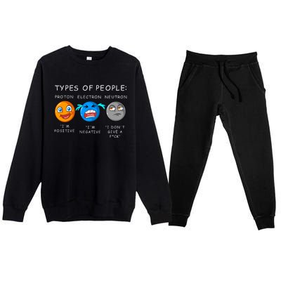 Types Of People Premium Crewneck Sweatsuit Set