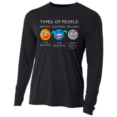 Types Of People Cooling Performance Long Sleeve Crew