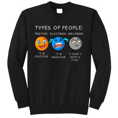 Types Of People Tall Sweatshirt