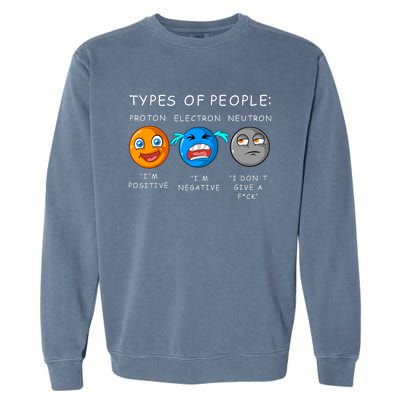 Types Of People Garment-Dyed Sweatshirt