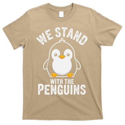 Tariffs On Penguins Heard Island We Stand With The Penguins T-Shirt