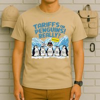 Tariffs On Penguins Really No Exceptions Penguins Protest T-Shirt