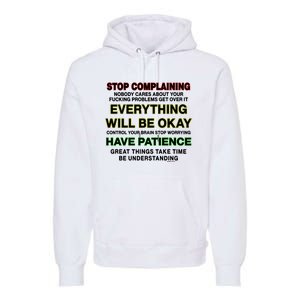 Test Of Patience Babbitt Revived Premium Hoodie