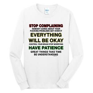 Test Of Patience Babbitt Revived Tall Long Sleeve T-Shirt