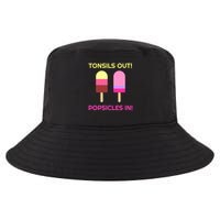 Tonsils Out Popsicles In Funny Tonsil Surgery Get Well Cool Comfort Performance Bucket Hat
