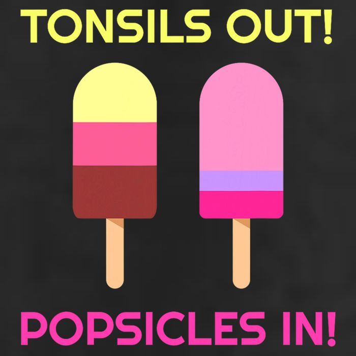 Tonsils Out Popsicles In Funny Tonsil Surgery Get Well Cool Comfort Performance Bucket Hat