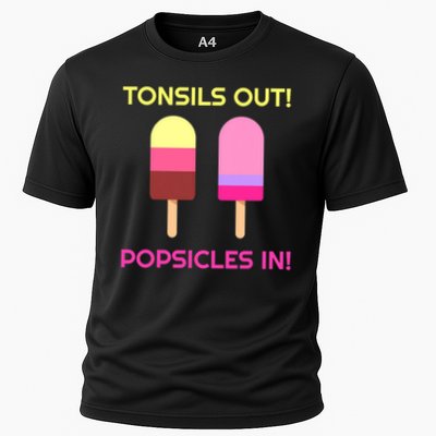 Tonsils Out Popsicles In Funny Tonsil Surgery Get Well Performance Shirt