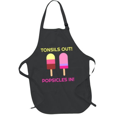 Tonsils Out Popsicles In Funny Tonsil Surgery Get Well Apron