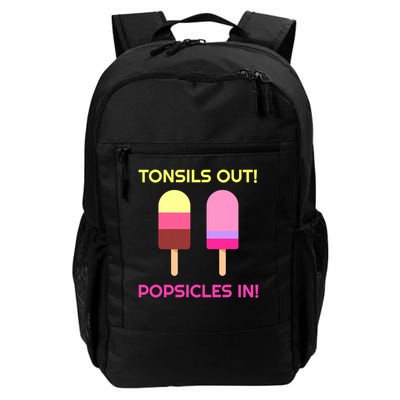 Tonsils Out Popsicles In Funny Tonsil Surgery Get Well Backpack