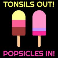 Tonsils Out Popsicles In Funny Tonsil Surgery Get Well Drawstring Bag